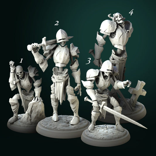 Skeleton Warriors - Unpainted Miniature