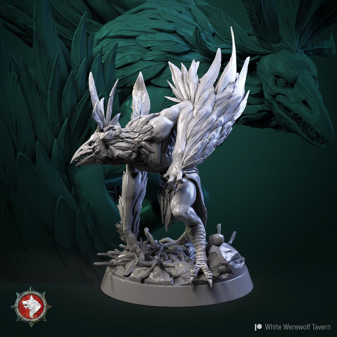 Aarakocra Monster - Unpainted Miniature