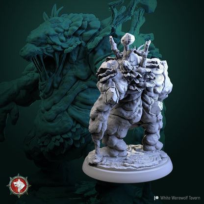Swamp Golem - Unpainted Miniature