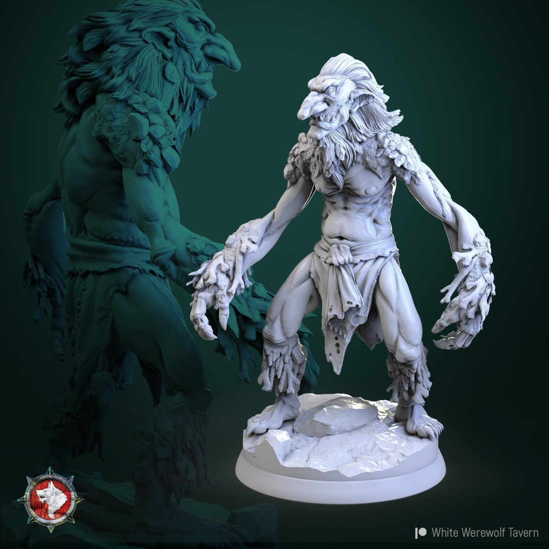 Troll Set - Unpainted Miniature