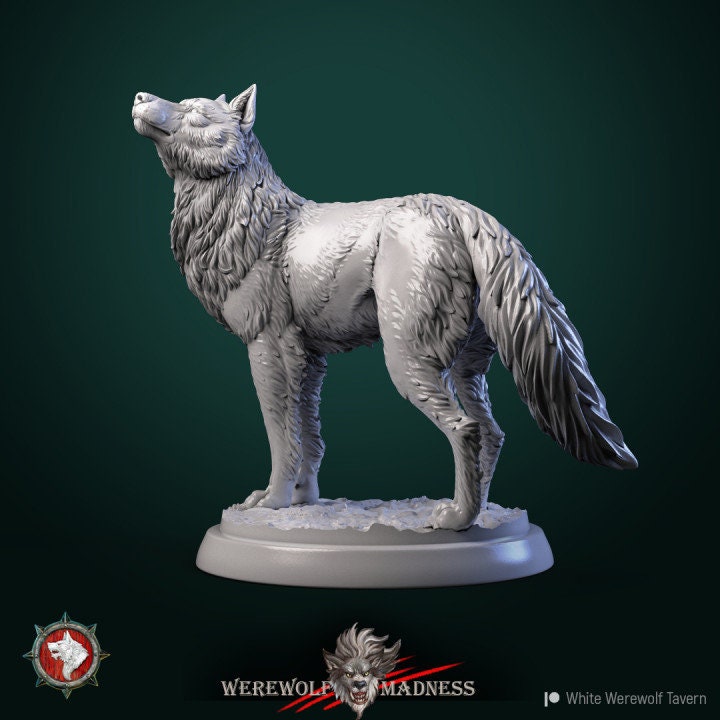 Wolves - Unpainted Miniatures