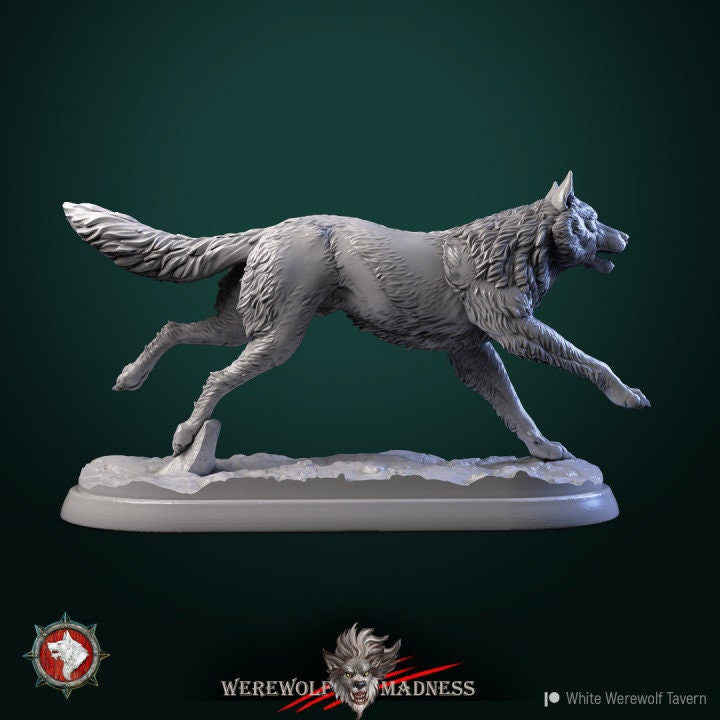 Wolves - Unpainted Miniatures