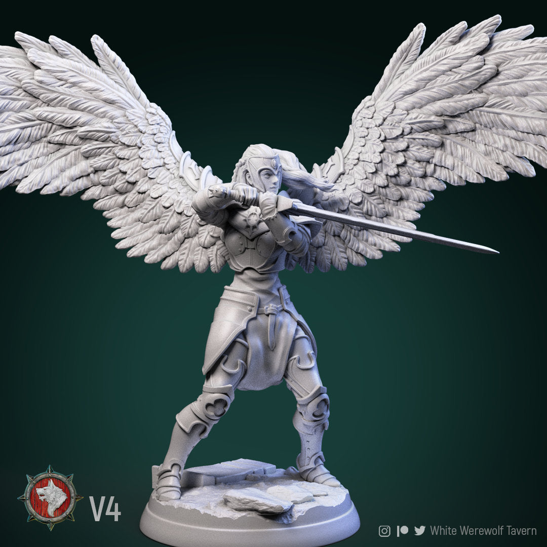 Valkyrie - Pose 4 - Unpainted Miniature