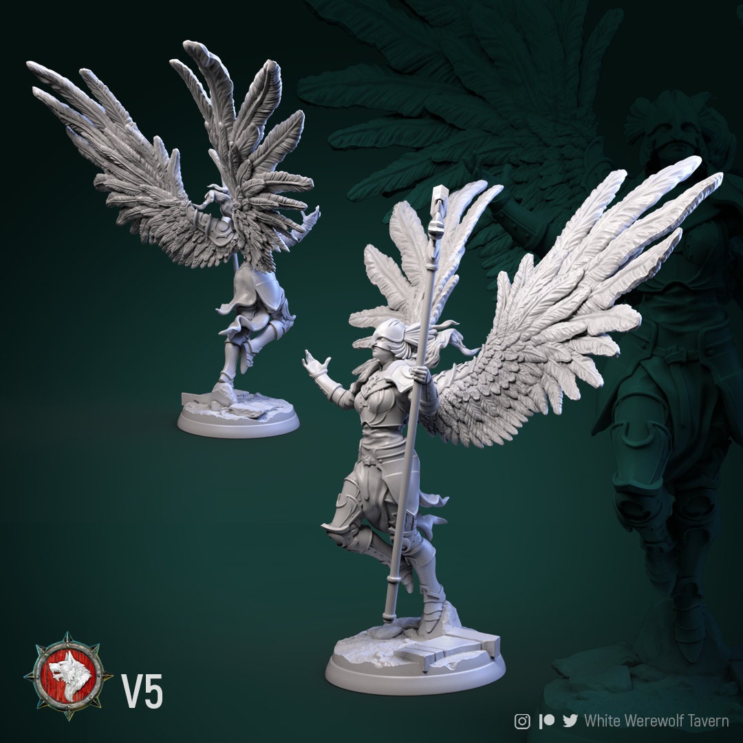 Valkyrie - Pose 5 - Unpainted Miniature