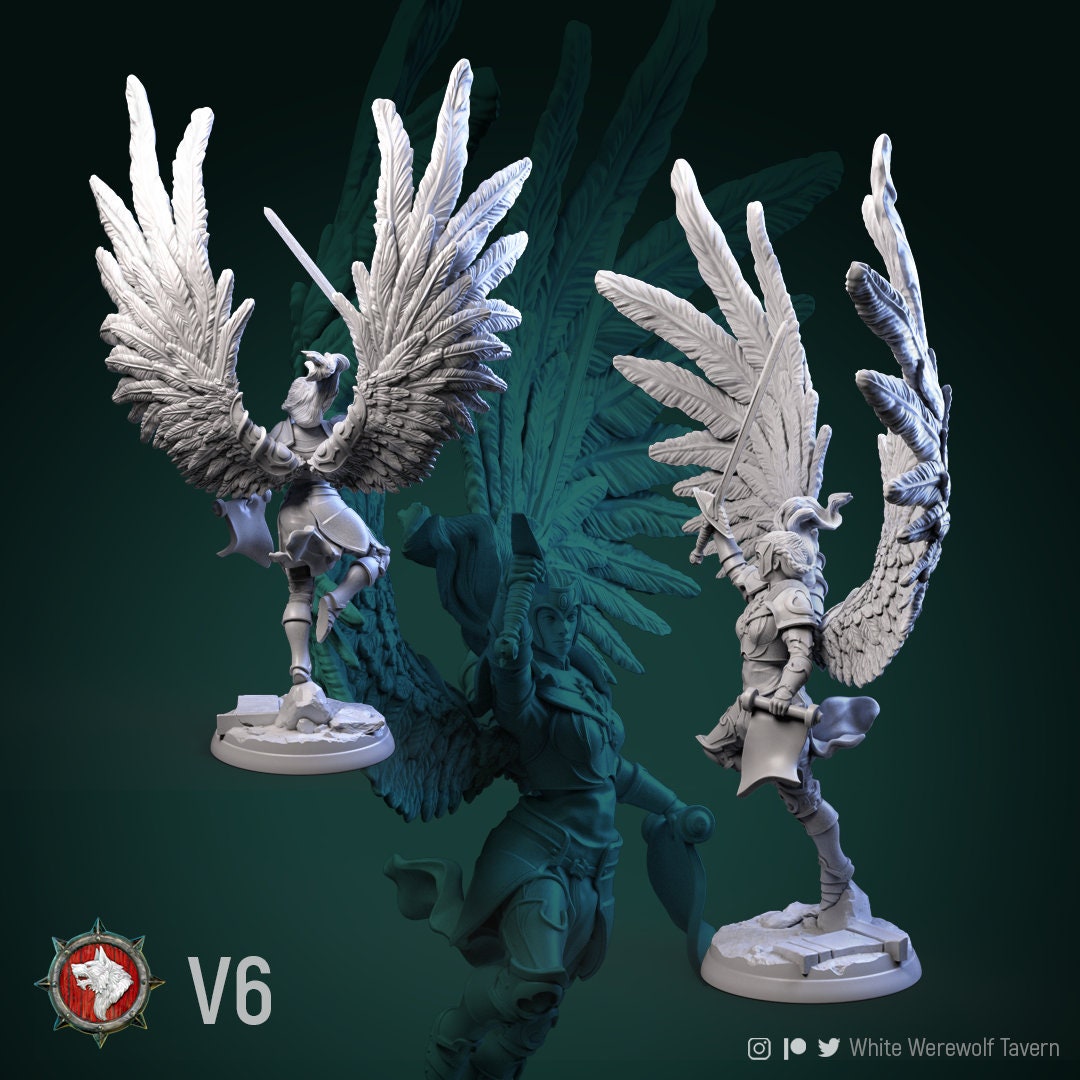 Valkyrie - Pose 6 - Unpainted Miniature