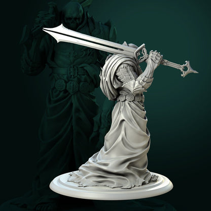 Vold - Undead Knight - Unpainted Miniature