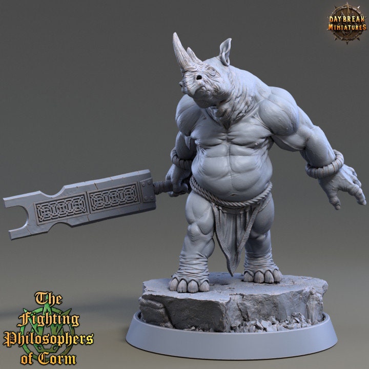 Proclus Stubb - Rhinofolk - Unpainted Miniature