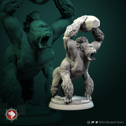 Gorilla Boss - Unpainted Miniature