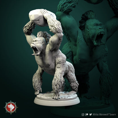 Gorilla Boss - Unpainted Miniature