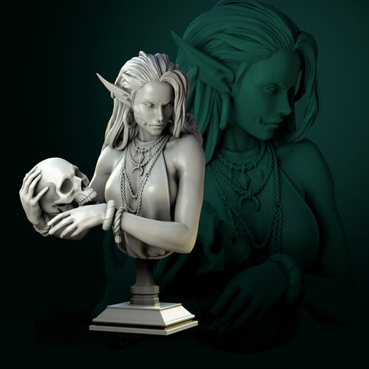 Necromancer Bust