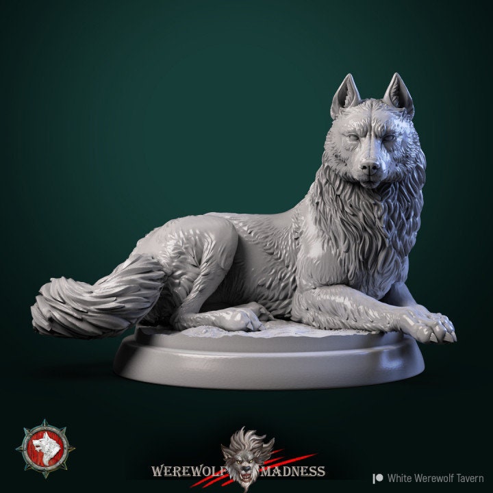 Wolves - Unpainted Miniatures