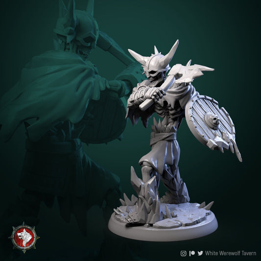 Frost Skeleton - Pose 3 - Unpainted Miniature