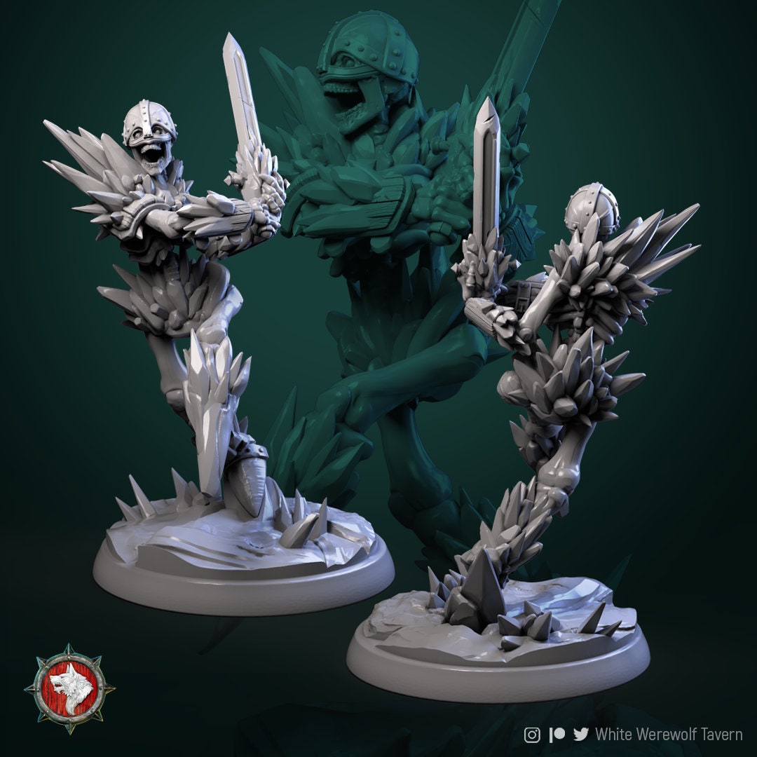 Ice Skeletons - Unpainted Miniature