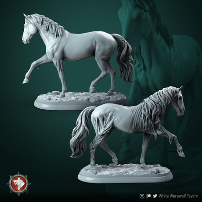 Ghost Horse - Unpainted Miniature