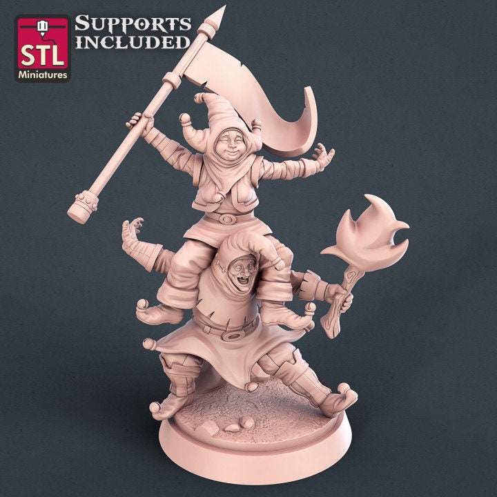 Carnival Jesters - Unpainted Miniature