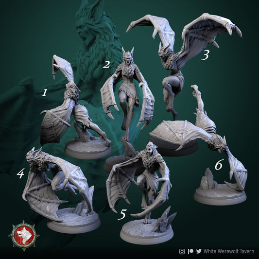 Vampires - Bat Form - Unpainted Miniature