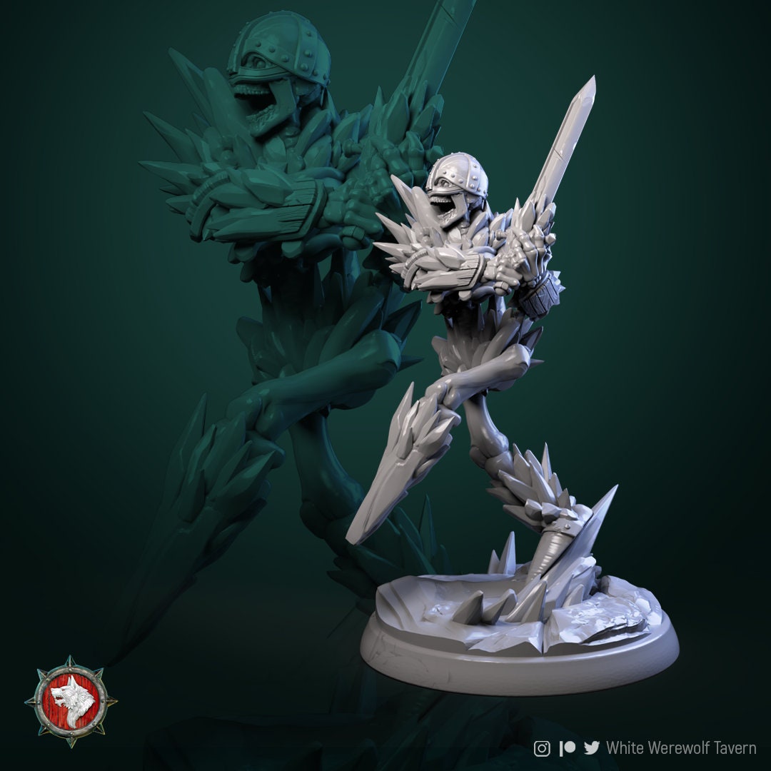 Ice Skeletons - Unpainted Miniature