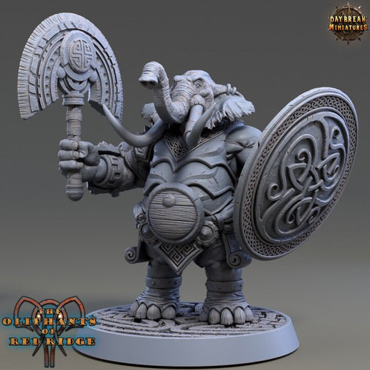 Zaarik Tophowl - Oliphant - Unpainted Miniature