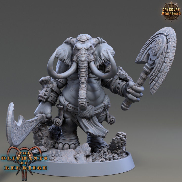 Joomini Zickert - Oliphant - Unpainted Miniature