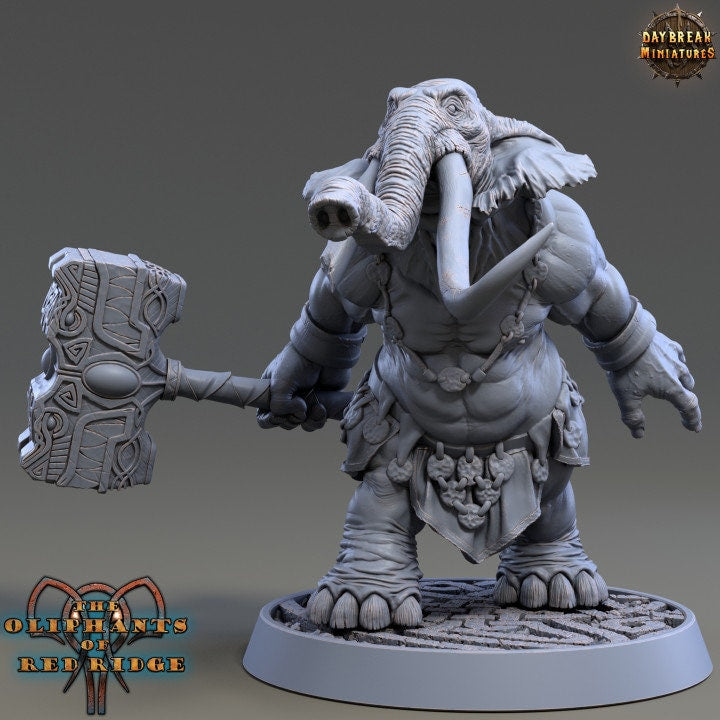 Harawat Mauler - Oliphant - Unpainted Miniature