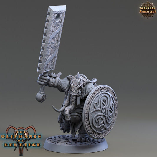 Hanno Flatslap - Oliphant - Unpainted Miniature