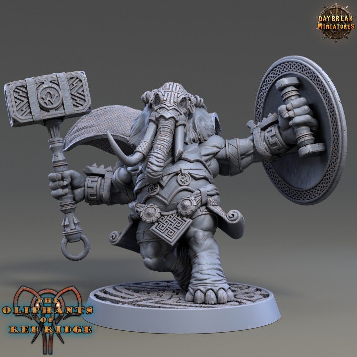 Castor Bonkworth - Oliphant - Unpainted Miniature