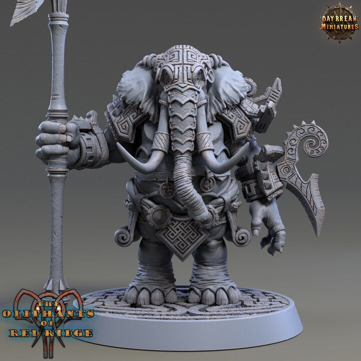 Amarula Decree - Oliphant - Unpainted Miniature