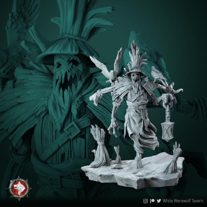 Scarecrow Ben - Unpainted Miniature