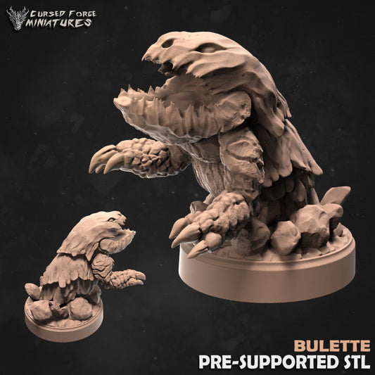 Bulette - Unpainted Miniature