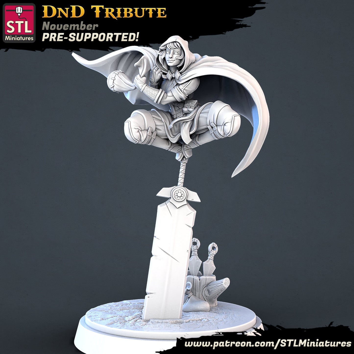 Thief - Unpainted Miniature