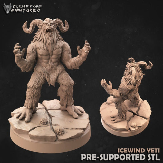 Abominable Yeti - Unpainted Miniature