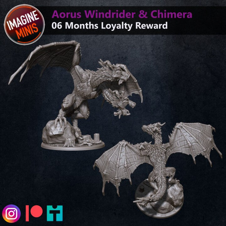 Chimera - Unpainted Miniature