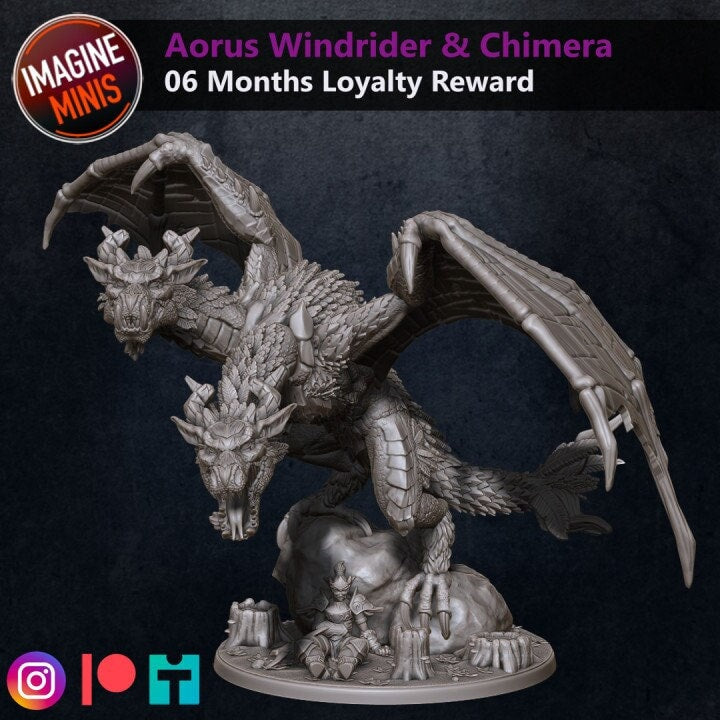 Chimera - Unpainted Miniature