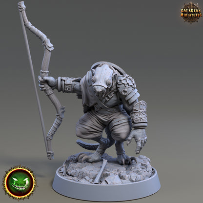 Grezam Toxer - Ratman Ranger - Unpainted Miniature