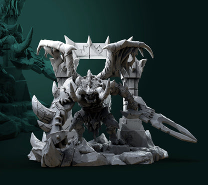 Destroyer of Worlds - Huge Devil - Unpainted Miniature