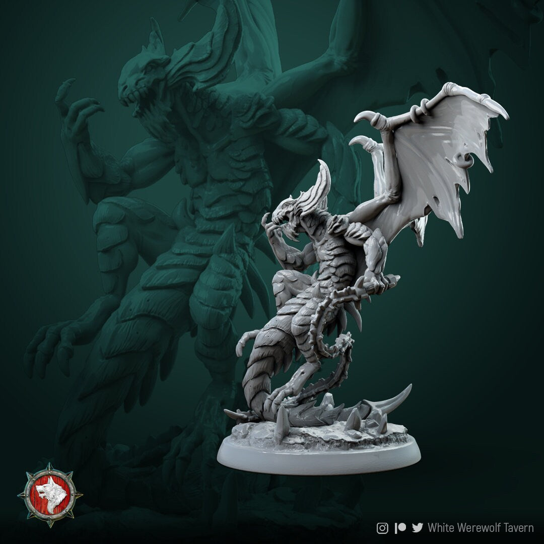 Kerrafius Taskmaster - Devil - Unpainted Miniature