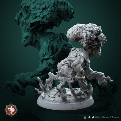 Pieca-gryphus - Treant Miniature - Unpainted Miniature