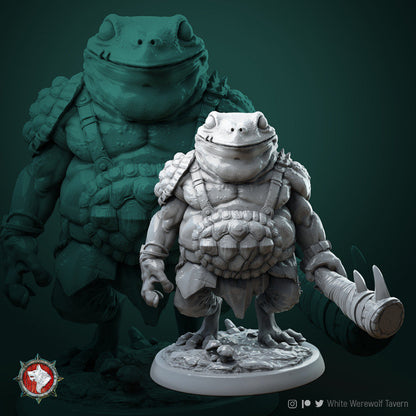 Froggl Juggernaut - Unpainted Miniature