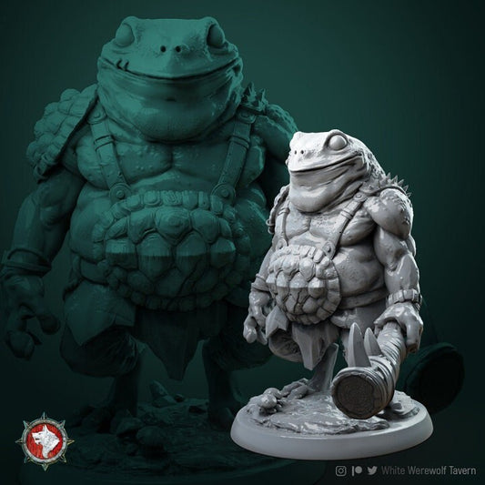 Froggl Juggernaut - Unpainted Miniature