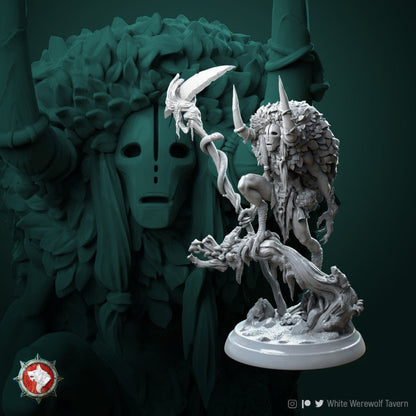 Chmerih Faceless Druid - Unpainted Miniature