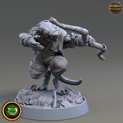 Cultro Snotarrow - Ratman Ranger - Unpainted Miniature