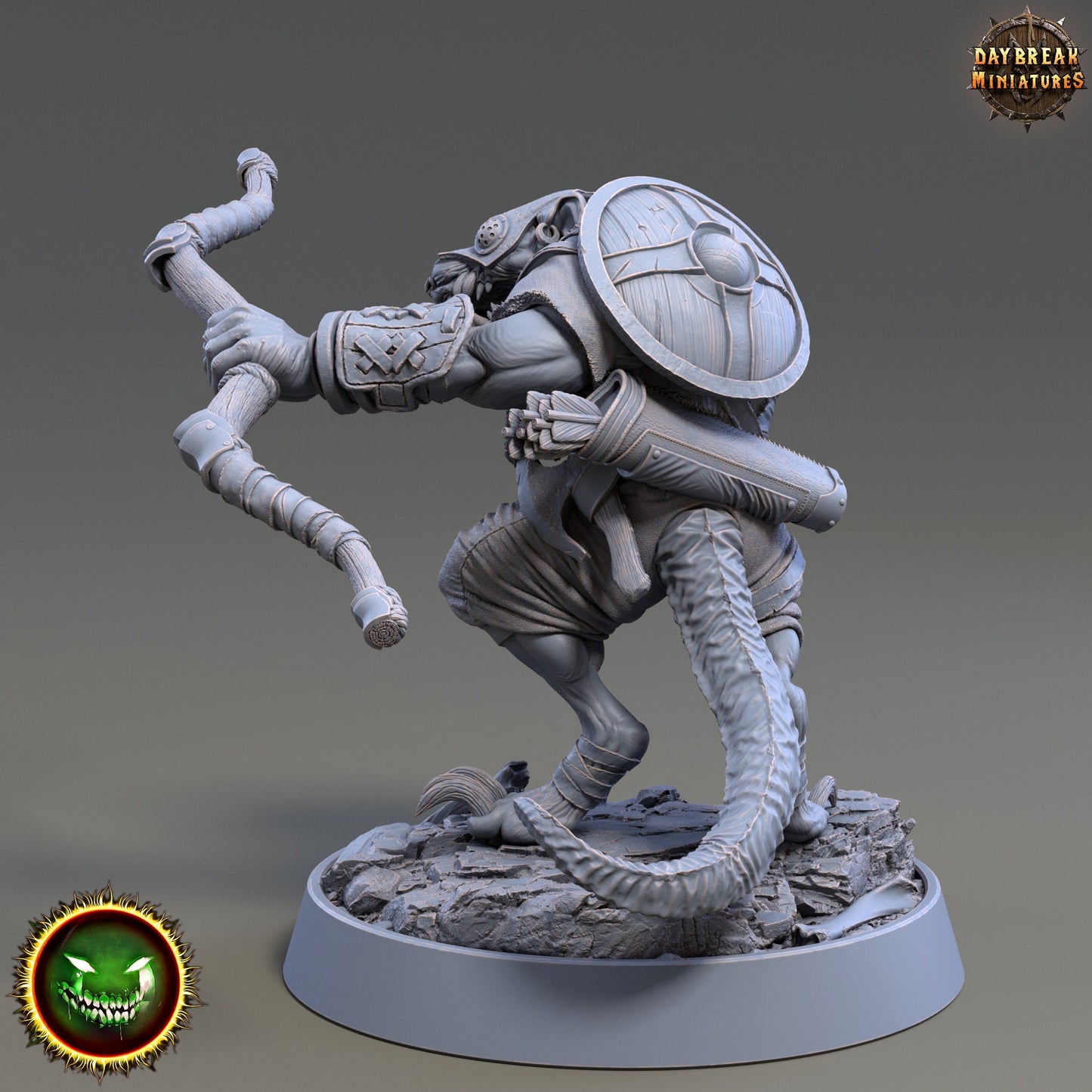 Cultro Snotarrow - Ratman Ranger - Unpainted Miniature