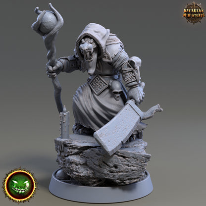 Shachzar Starkhart - Ratman - Unpainted Miniature