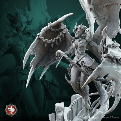 Zurae-Ta - Succubus - Unpainted Miniature