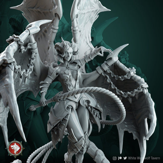 Zurae-Ta - Succubus - Unpainted Miniature