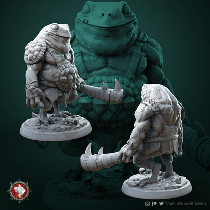 Froggl Juggernaut - Unpainted Miniature