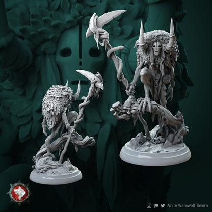 Chmerih Faceless Druid - Unpainted Miniature