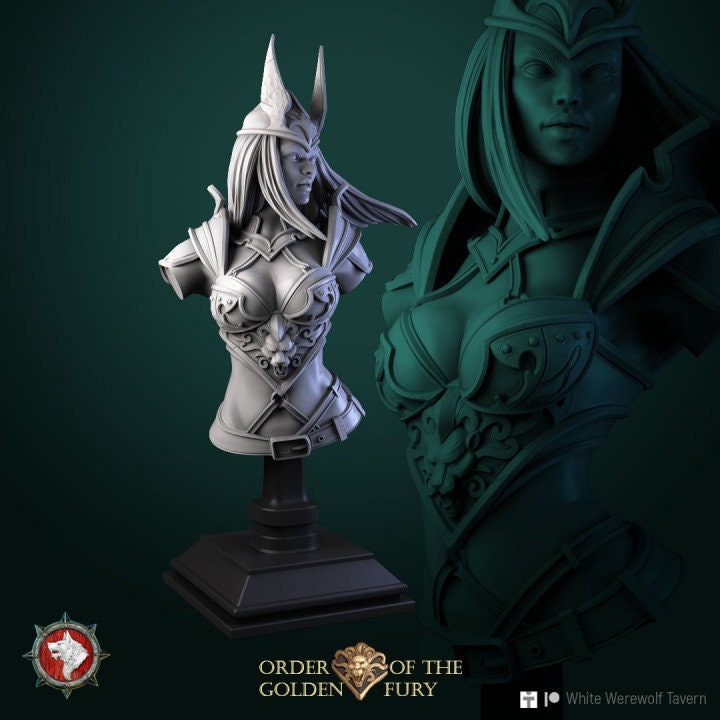 Narcissa - Female Assassin Bust