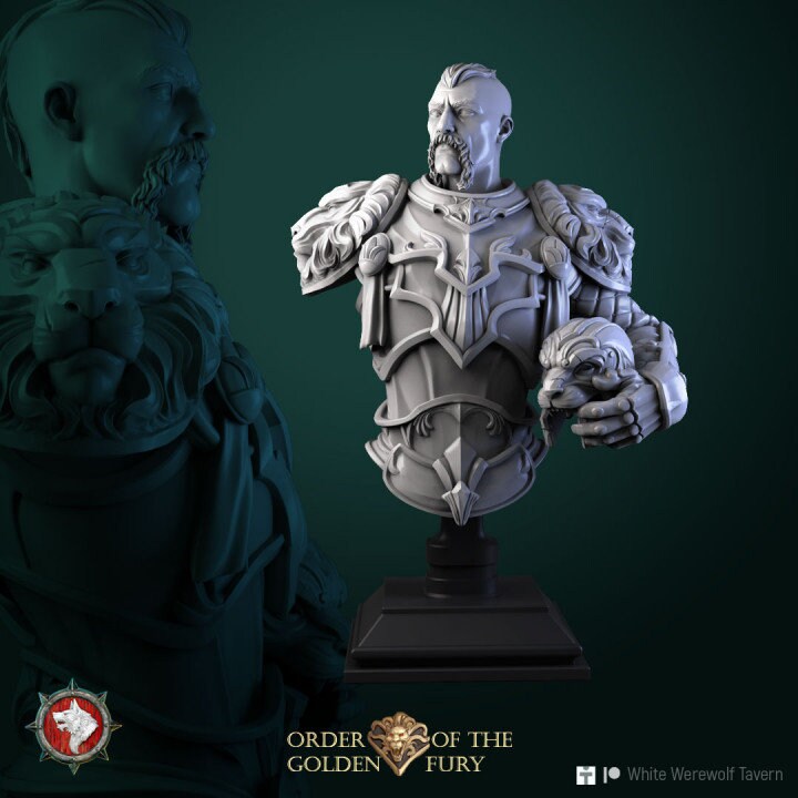 Dukas - Human Knight Bust