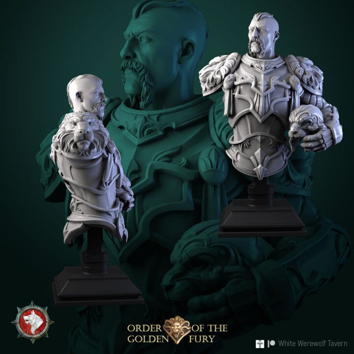 Dukas - Human Knight Bust